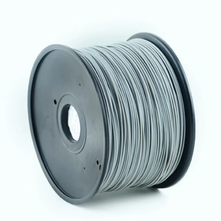 FILAMENT GEMBIRD pt. imprimanta 3d, PLA, 1.75mm diamentru, 1Kg / bobina, aprox. 330m, topire 190-220 grC, grey, "3DP-PLA1.75-01-GR"