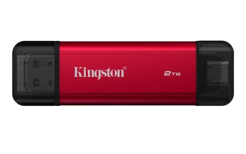 SSD extern KINGSTON Dual USB-A/C Portable SSD, 2 TB, USB 3.2 Gen 2, negru