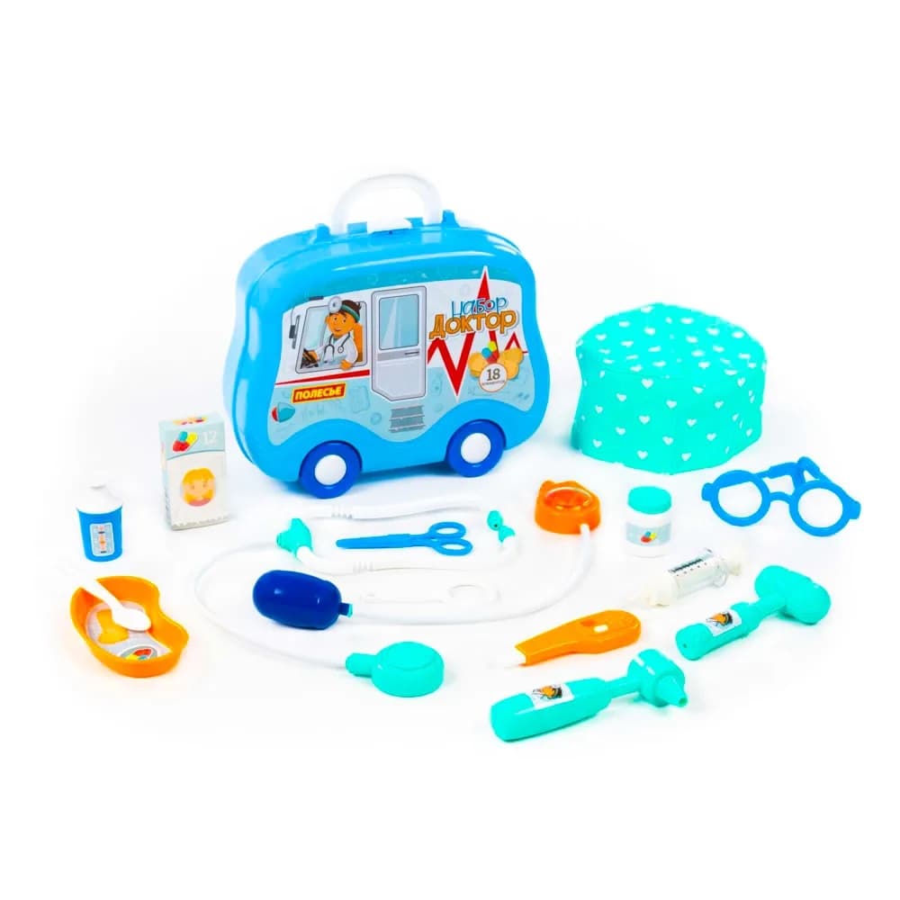 Set doctor in gentuta, 26.6x9.8x21.7 cm, Polesie — miniatură