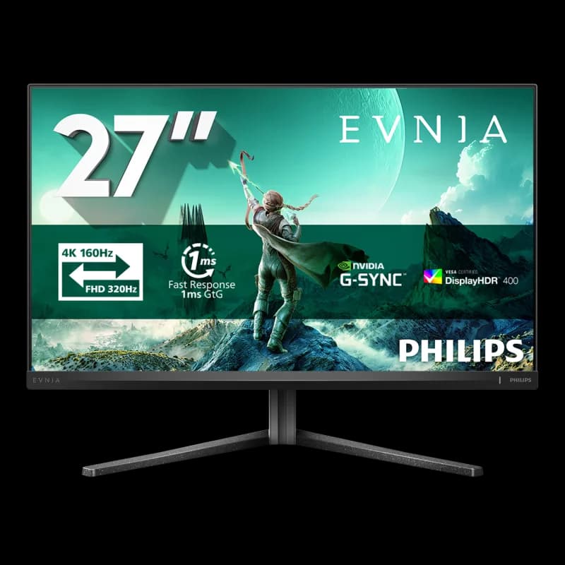 Monitor Consumer Philips Evnia 3000 27M2N3800A/00, 27", 3840 x 2160 pixeli, Black