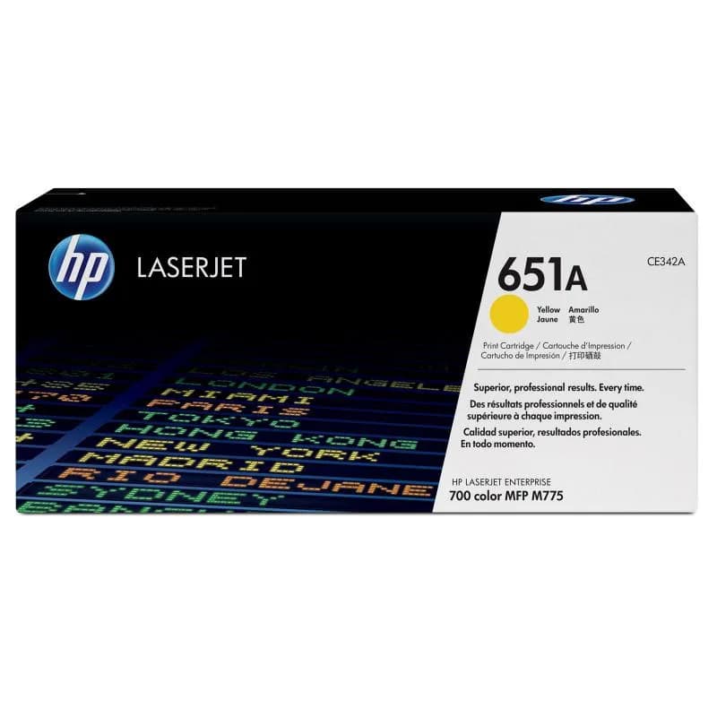 Toner HP 651A, Yellow