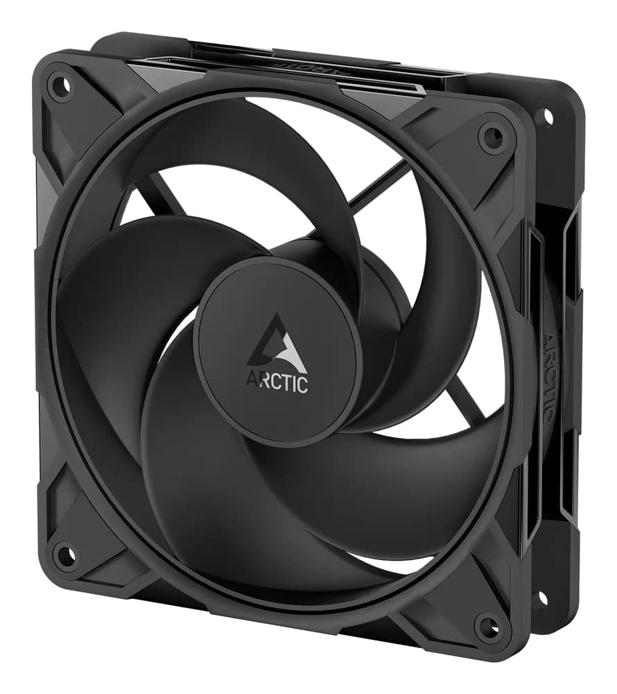 Ventilator Arctic "P12 Pro Reverse", 120mm, 500 - 3000 RPM, FDB, 73 cfm, 4-Pin Fan Plug + 4-Pin Socket, negru, "ACFAN00331A"