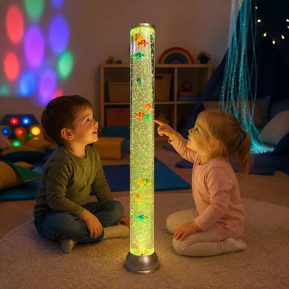 Tub cu Bule Senzorial 90cm cu Telecomandă și USB