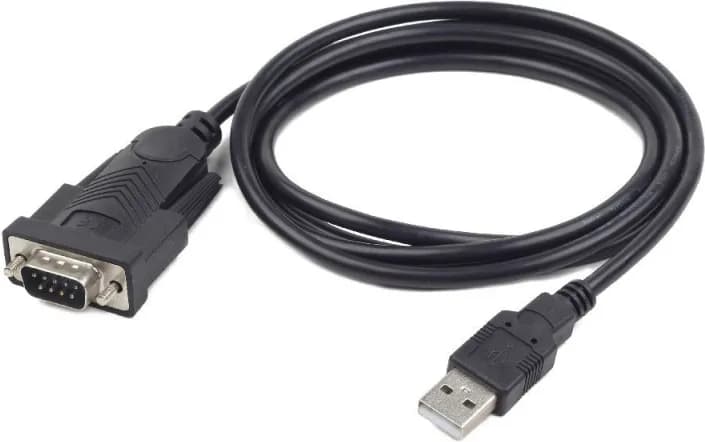 CABLU USB GEMBIRD adaptor, USB 2.0 (T) la Serial DB9M (9-pin)(RS232)(T), 1.5m, negru, "UAS-DB9M-02"