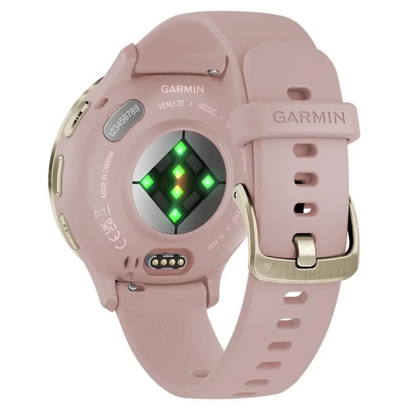 SMARTWATCH Garmin Ceas Garmin Venu 3S Pink Dawn/Soft Gold,"010-02785-03" — miniatură
