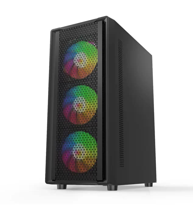 Carcasa PRO GAMING DUNE, RGB, Mid Tower, Black — miniatură