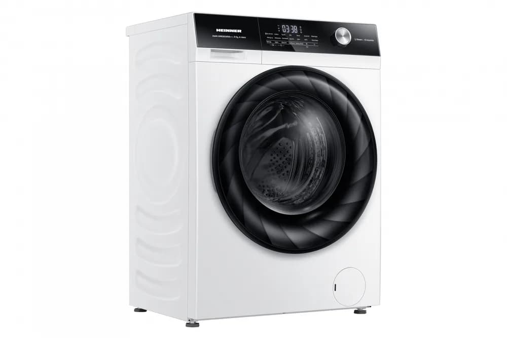 Masina de spalat rufe HEINNER HWM-HMK9014IVA+++, 9 kg, 1400 rpm, Clasa: A, Alb — miniatură