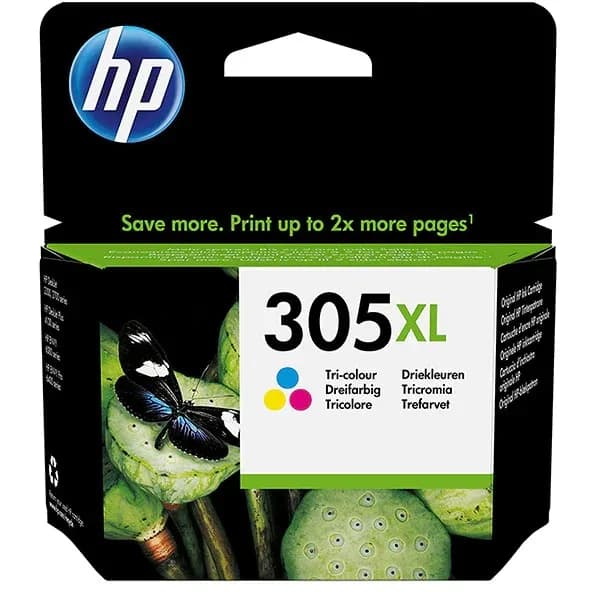 Cartus Cerneala Original HP Color, nr.305XL, pentru HP DeskJet 2320|2710|2720|2721|2723|4120|4122|4130 , 0.2K, "3YM63AE"
