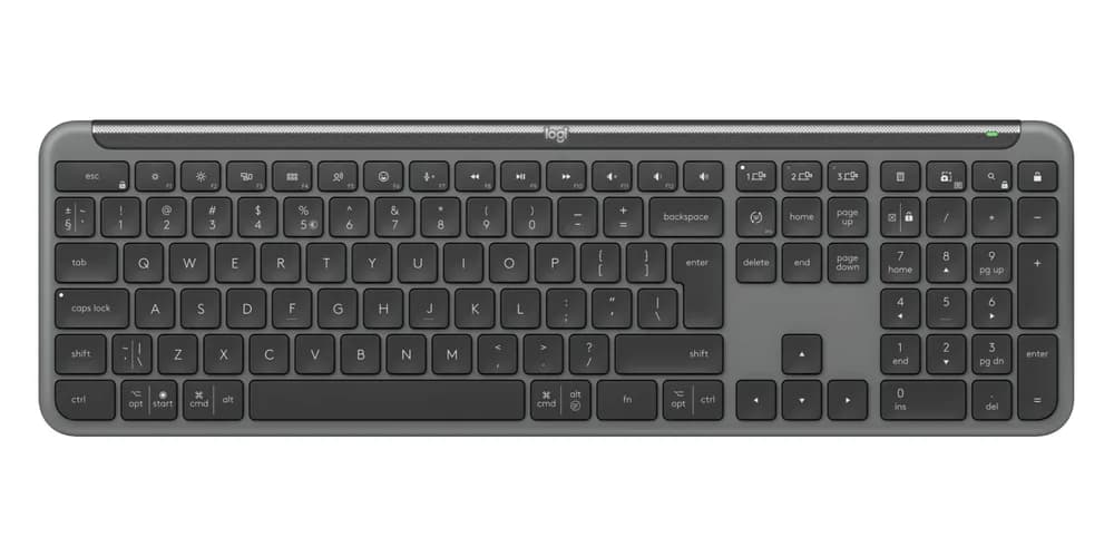 LOGITECH Signature Slim Combo MK950 for Business - GRAPHITE - US INTL - 2.4GHZ/BT - INTNL-973 "920-012508" — miniatură