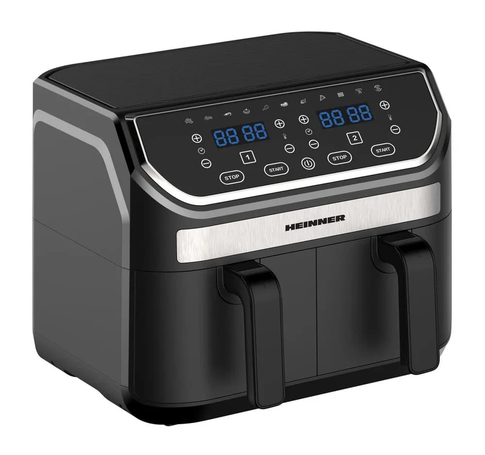 FRITEUZA DUBLA HEINNER DOUBLE MASTER HAF-KDB1700BK — miniatură