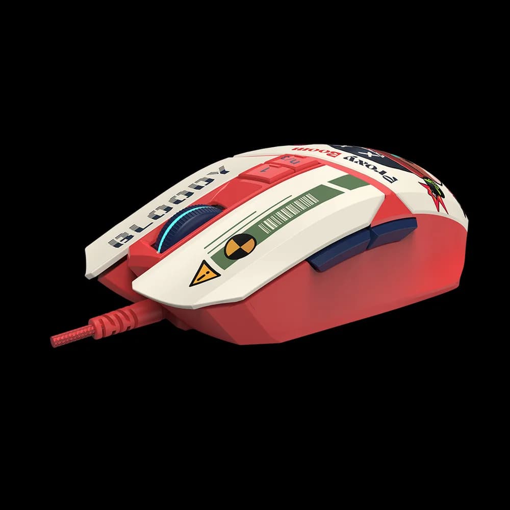 Mouse A4Tech, gaming, Bloody RGB Animation Backlit USB Proxy Boom, "W63Max Proxy Boom" 4711421 000543 — miniatură