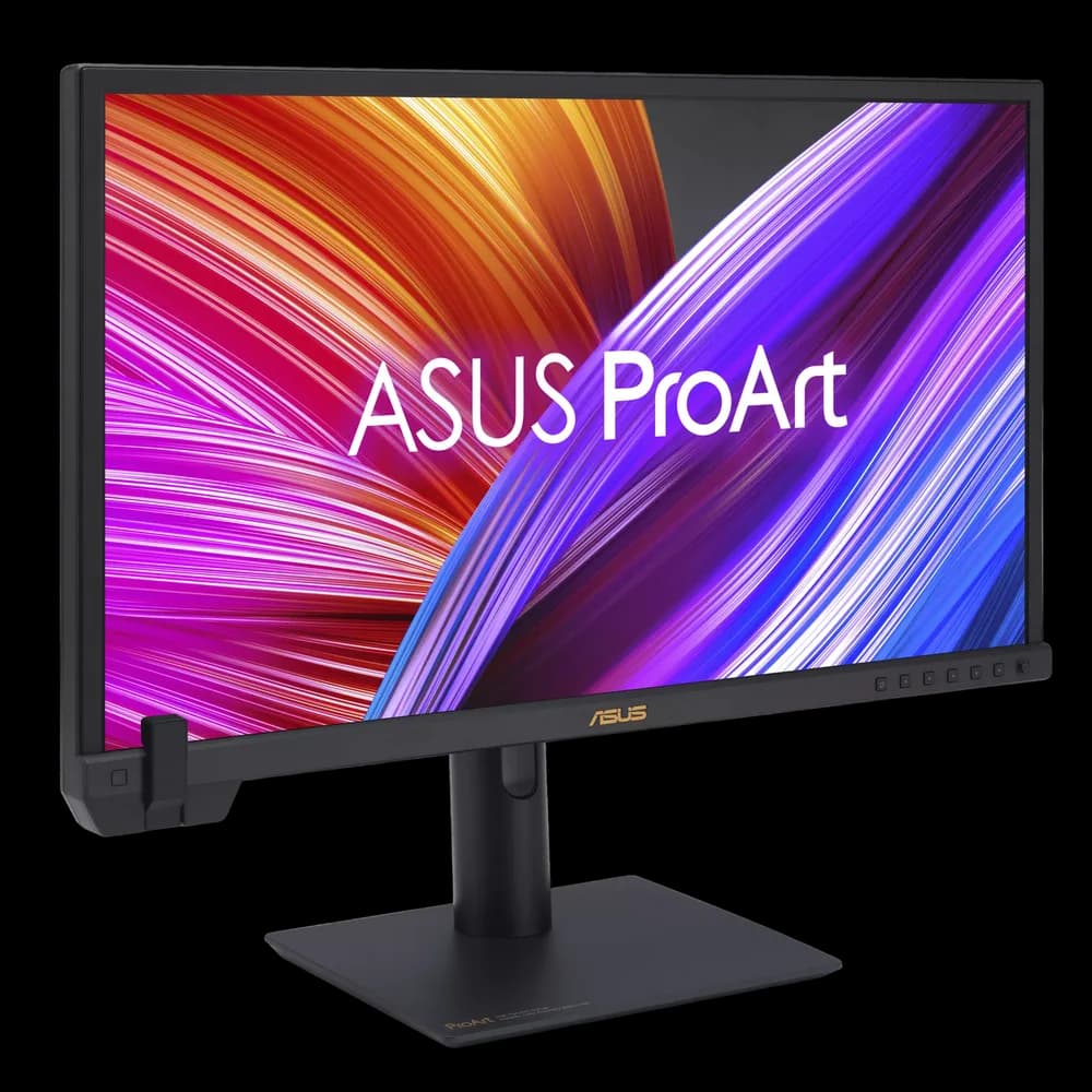 Monitor Asus ProArt PA24US, 23.6", IPS, 4K, HDMI, DisplayPort, USB-C PD 80W, Calman Verified, Pivot, Boxe, 60 Hz, 5ms, Negru 90LM097A-B01370 "PA24US" — miniatură