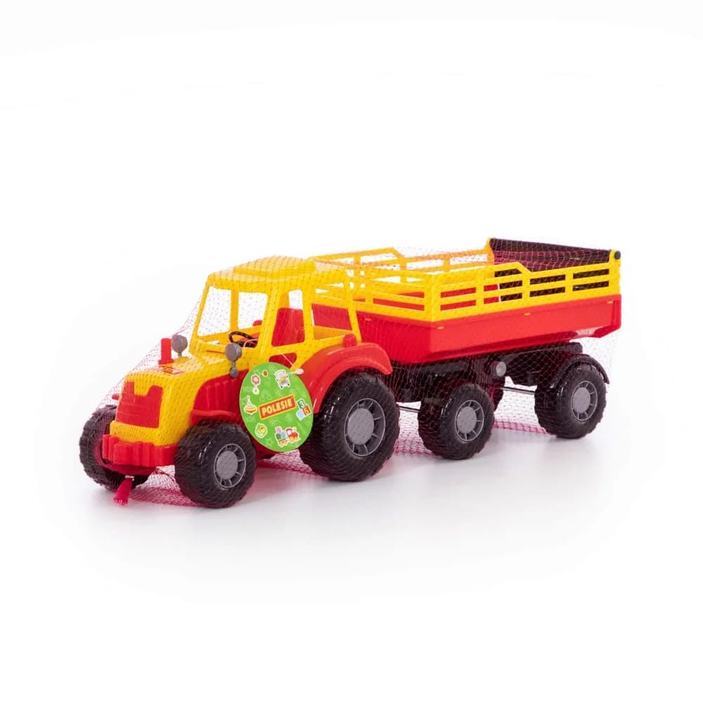 Tractor cu remorca - Altay, 57x17x18 cm, Polesie — miniatură