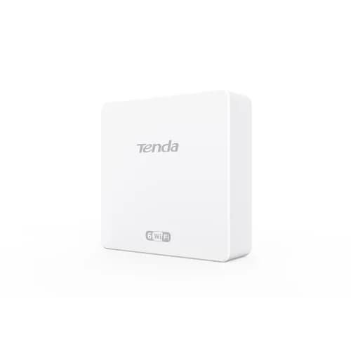 ACCESS POINT Tenda wireless AX3000 Mbps Dual Band, 2 port Gigabit, 2 antene interne, alimentare PoE 802.3af PoE, Wi-Fi 6, montare pe perete "W15-PRO" — miniatură