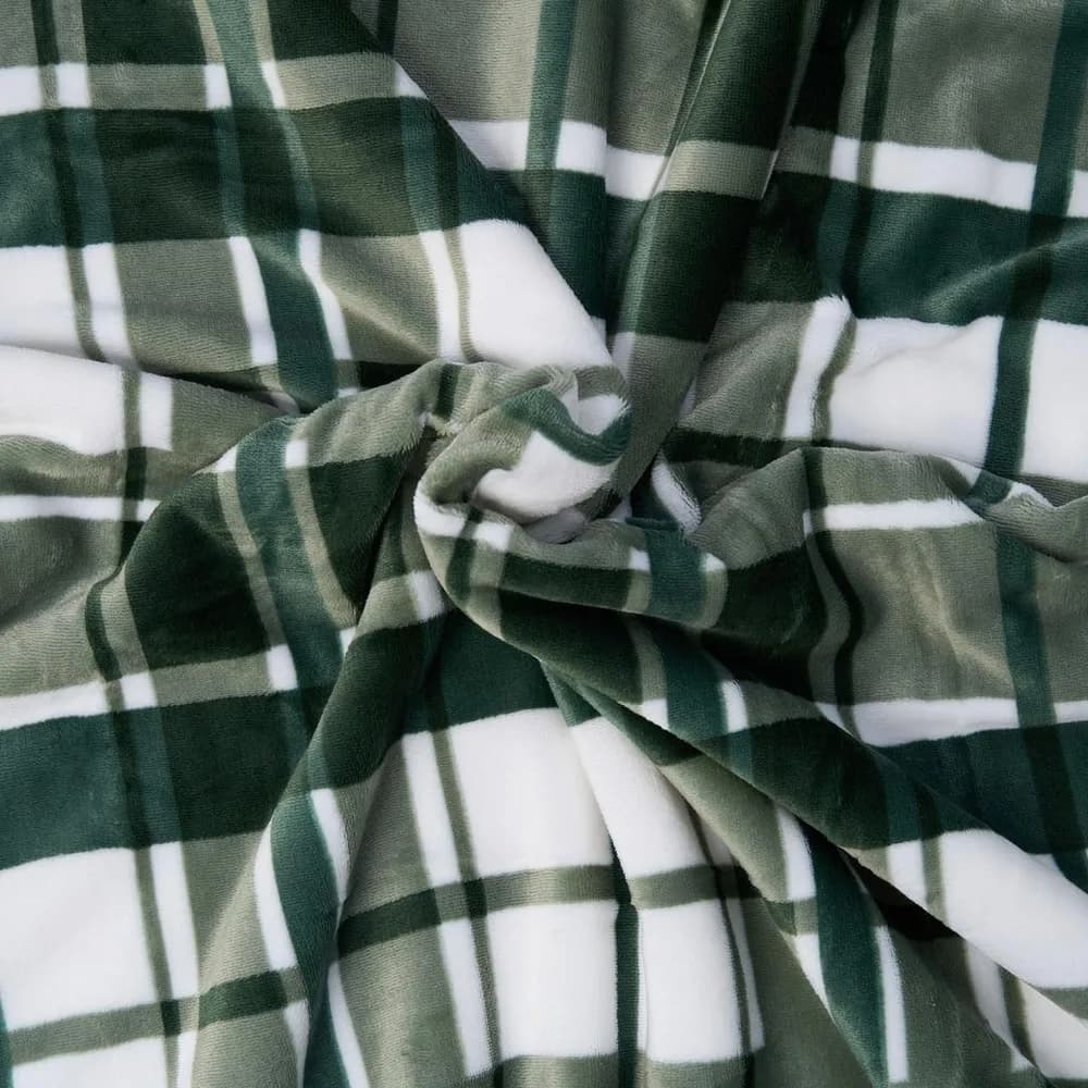 Patura Blanita Carouri Verde 200x220 cm — miniatură