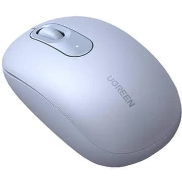 MOUSE Ugreen, "MU105" PC sau NB, wireless 2.4GHz, optic, 3/1 butoane/scroll, 2400 dpi, albastru"90671" - 6957303896714