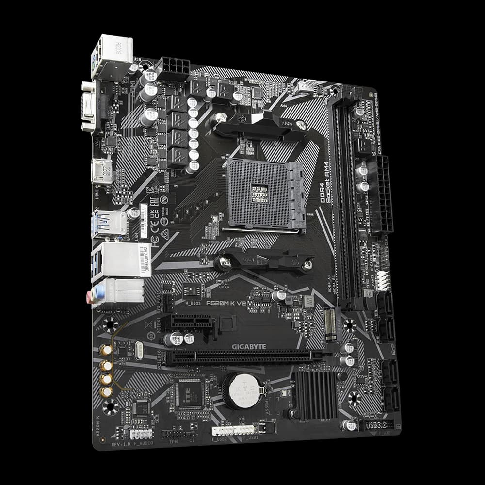 MB Gigabyte A520M K V2 AM4 DDR4 "A520M K V2" — miniatură