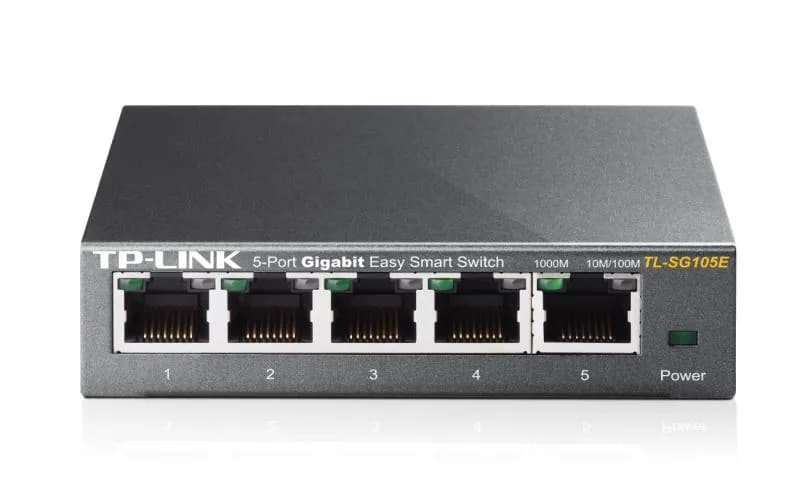 Switch TP-Link TL-SG105E, 5 port, 10/100/1000 Mbps — miniatură
