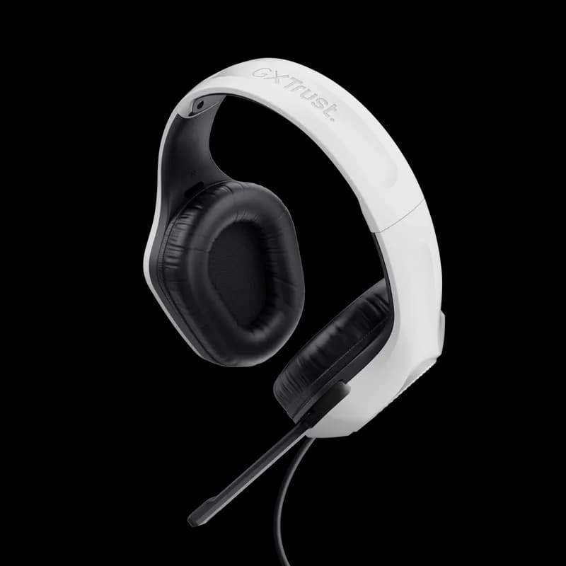 Casti Trust GXT415W Zirox. alb "TR-25147" — miniatură