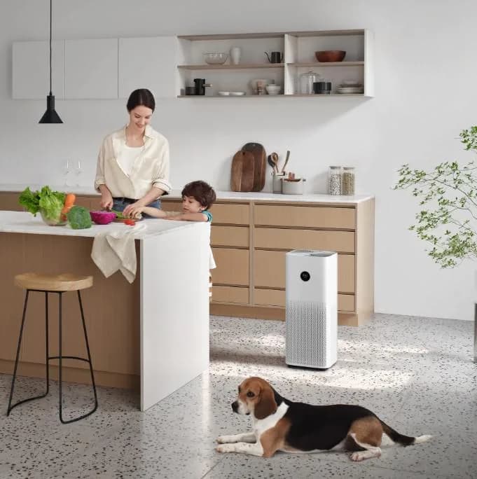 Xiaomi Smart Air Purifier 4 Pro 50 W, Suitable for rooms up to 35–60 m², 500 m³, White — miniatură