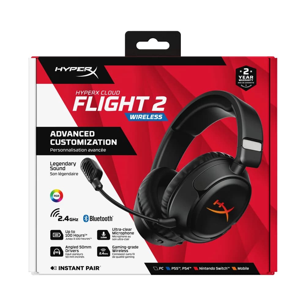 HyperX Cloud Flight 2 WL BK GAM HS"B5VC4AA"