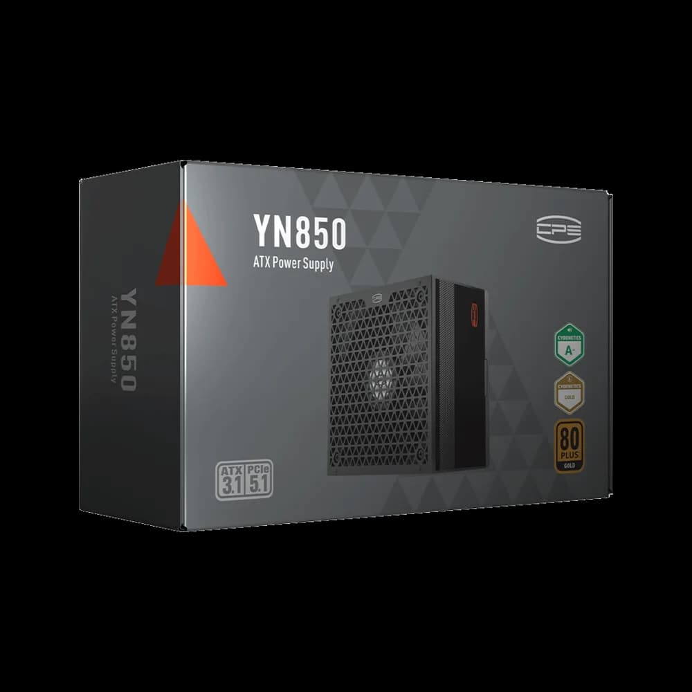 Sursa PCCooler "YN850", 850W, certificare 80 Plus Gold, modular, fan 135mm, negru, "P5-YN850-G1F"