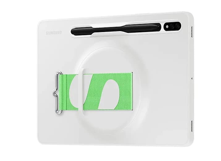Galaxy Tab S8 / S7; Strap Cover; White "EF-GX700CWEGWW" — miniatură