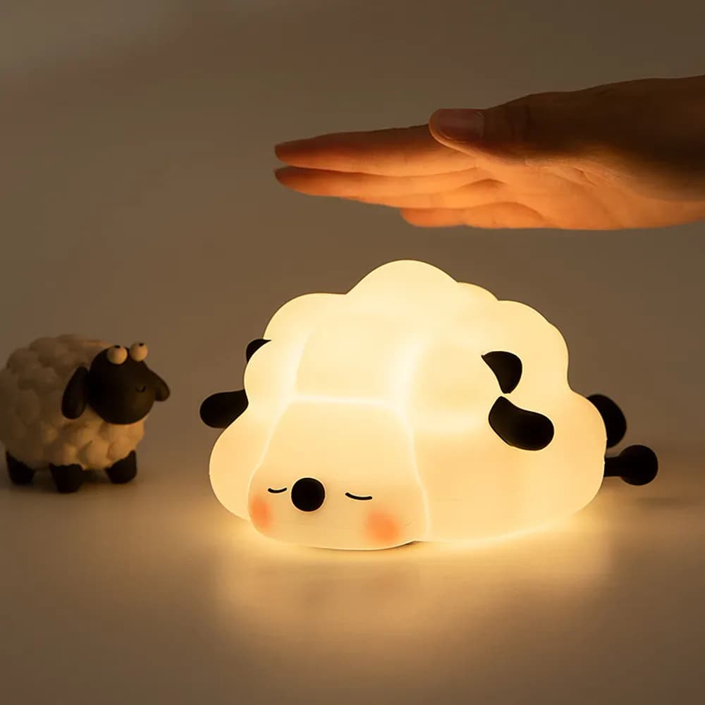 Lampă LED tip oiță cu atingere — miniatură
