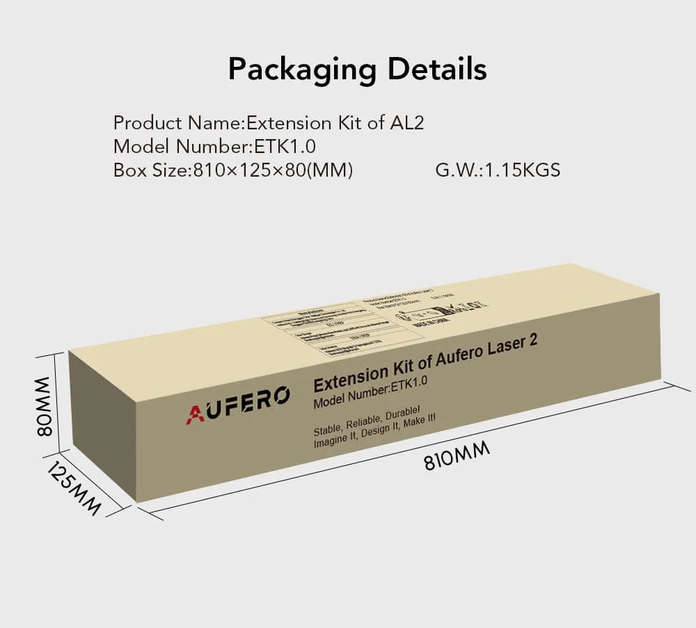 Kit Ortur Aufero Laser 2 Extension — miniatură