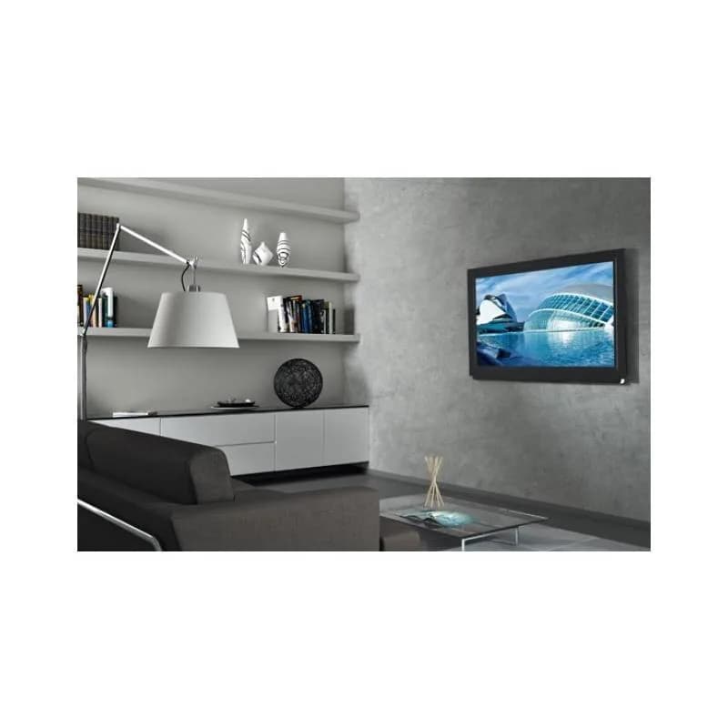 Techly Wandhalterung LCD TV LED 23"-55" Slim fixed weiß "ICA-PLB-162MW" — miniatură