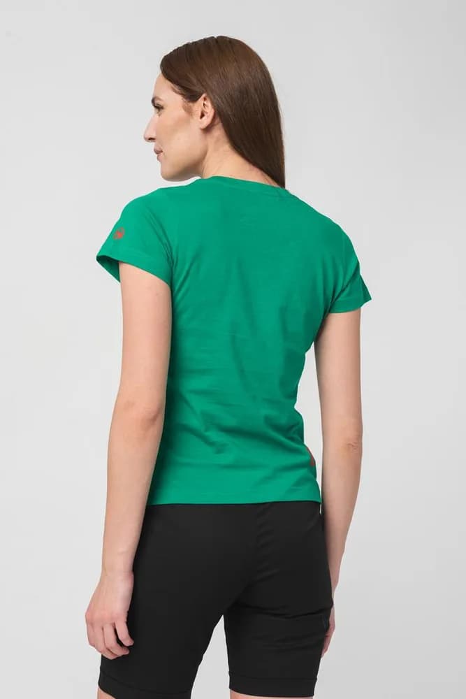 TRICOU CERB FAMILIE FEMEI K GREEN-M — miniatură