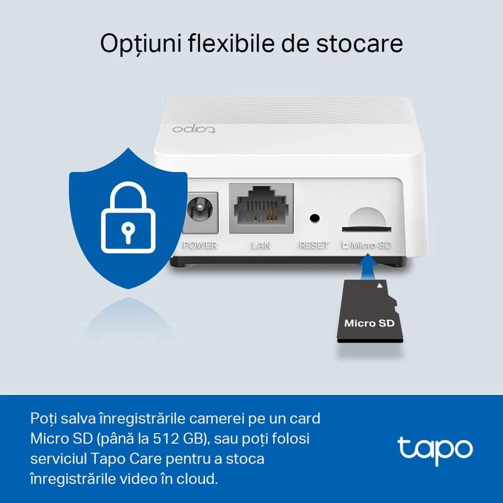 TP-Link Sonerie video smart TAPO D230S1, Senzor: 1/2.7“, Lentile F/NO: 2.1, IR pana la 7m, Rezistenta la ap: IP64, Unghi vizualizare: 160° pe diagonală, Rezolutie: 2K 5MP (2560 × 1920px), Compresie video: H.264, Microfon și difuzor încorporate, Standarde și Protocoale: IEEE 802.11b/g/n, 2.4 GHz — miniatură