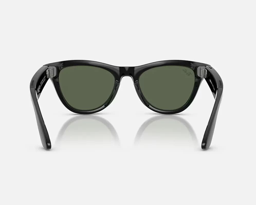 Ray-Ban Meta Skyler AI Glasses Black/Green G15 — miniatură