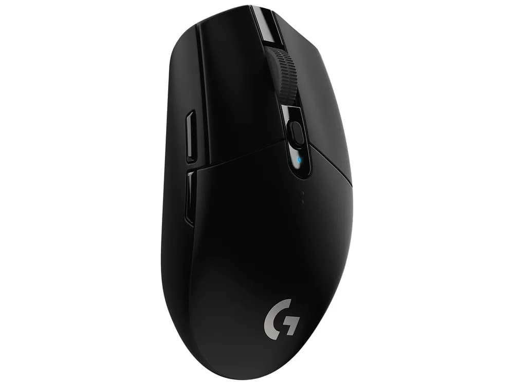 MOUSE LOGITECH, "G305", gaming, wireless, 2.4GHz, optic, 12000 dpi, butoane/scroll 6/1, butoane programabile, negru, "910-005282" — miniatură