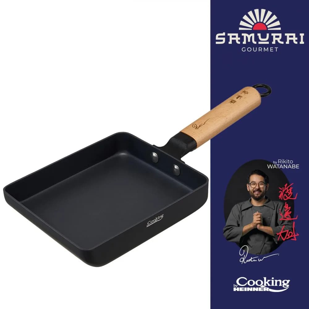 TIGAIE JADE 18X15 CM, RIKITO WATANABE, SAMURAI GOURMET, COOKING BY HEINNER — miniatură