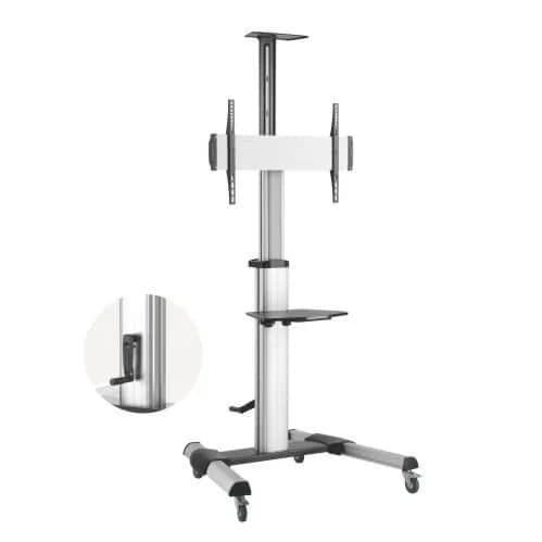 Stand TV Blackmount L600, inaltime reglabila, aluminiu, 37"-70", 50 Kg, Gri