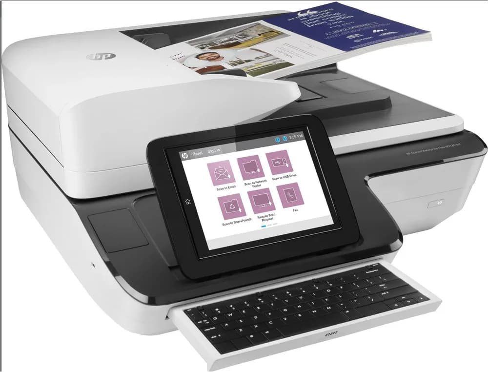 Scanner HP ScanJet Enterprise Flow N9120 fn2, A3, Automat, Flatbed, USB — miniatură