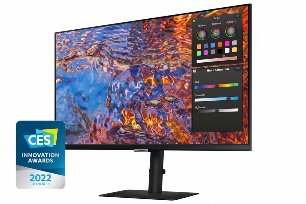 Monitor Samsung 27" LS27B800PXPXEN, Diagonal (inch): 27, Diagonal (cm): 69, Aspect ratio: 16:9, Panel: IPS, Resolution: 3840x2160, Refresh Rate: 60Hz, Response time GtG: 5ms, Brightness (max): 350 cd/m², Contrast (static) : 1000:1, Viewing angle: 178°/178°, Color Gamut Type: 98% DCI, Colours: 1.07B — miniatură