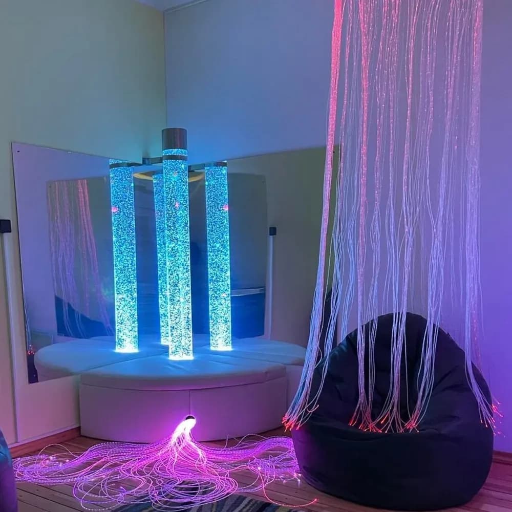 Tub cu bule mare Totul într-unul (bază din plastic, include suport) — miniatură