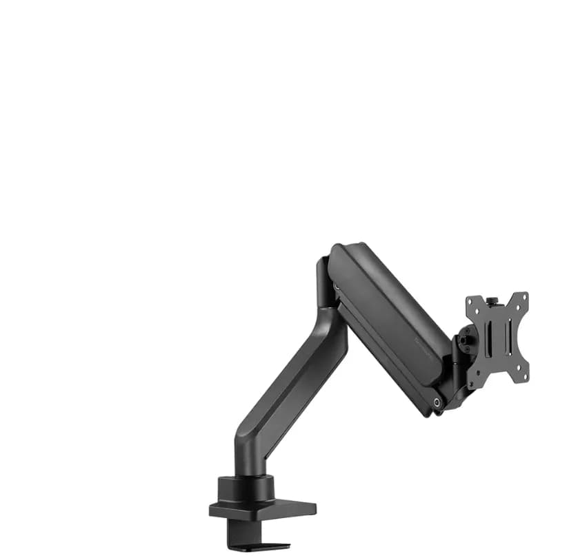 Brat monitor Neomounts DS70-450BL1; pentru display-uri cu diagonale 17"-42", sistem de prindere VESA 75x75~100x100, greutate maxima suportata 15kg, full motion, tilt +45°, swivel 90°, rotate 180°; gas spring; culoare negru. — miniatură