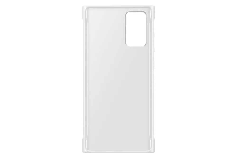 HUSA Smartphone Samsung, pt Galaxy Note 20, tip back cover (protectie spate), policarbonat | poliuretan, ultrasubtire, alb, "EF-GN980CWEGEU" — miniatură