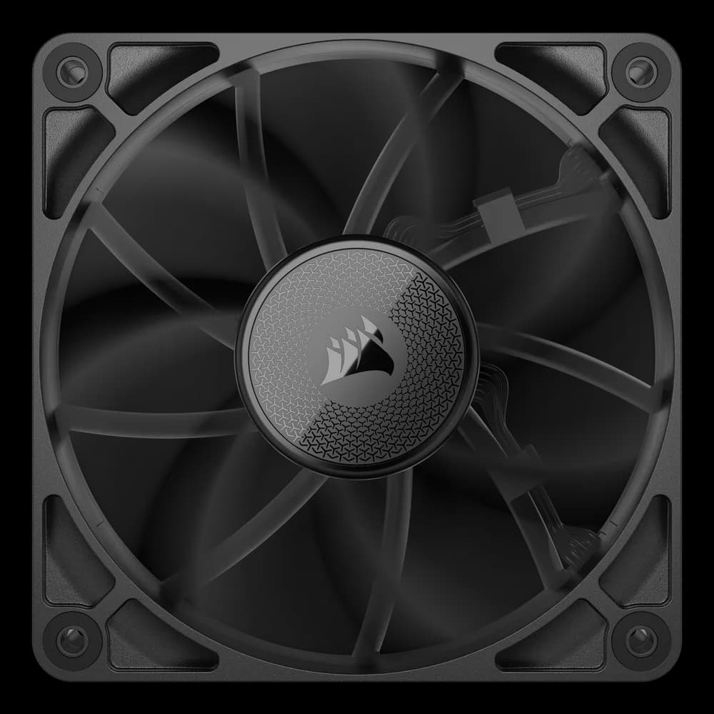 Ventilator Corsair iCUE LINK RX120, 120mm PWM, Triple Pack, Negru "CO-9051010-WW" — miniatură