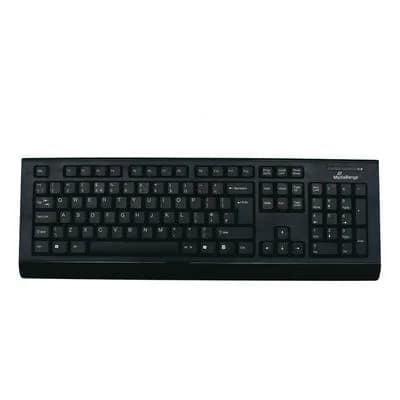 MediaRange Wireless keyboard and 5-button optical mouse set, QWERTY (UK), black "MROS104-UK" — miniatură