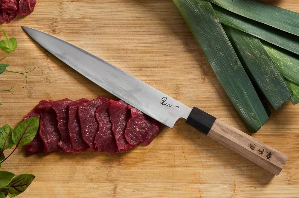 CUTIT SUJIHIKI 24 CM, RIKITO WATANABE, SAMURAI GOURMET, COOKING BY HEINNER — miniatură