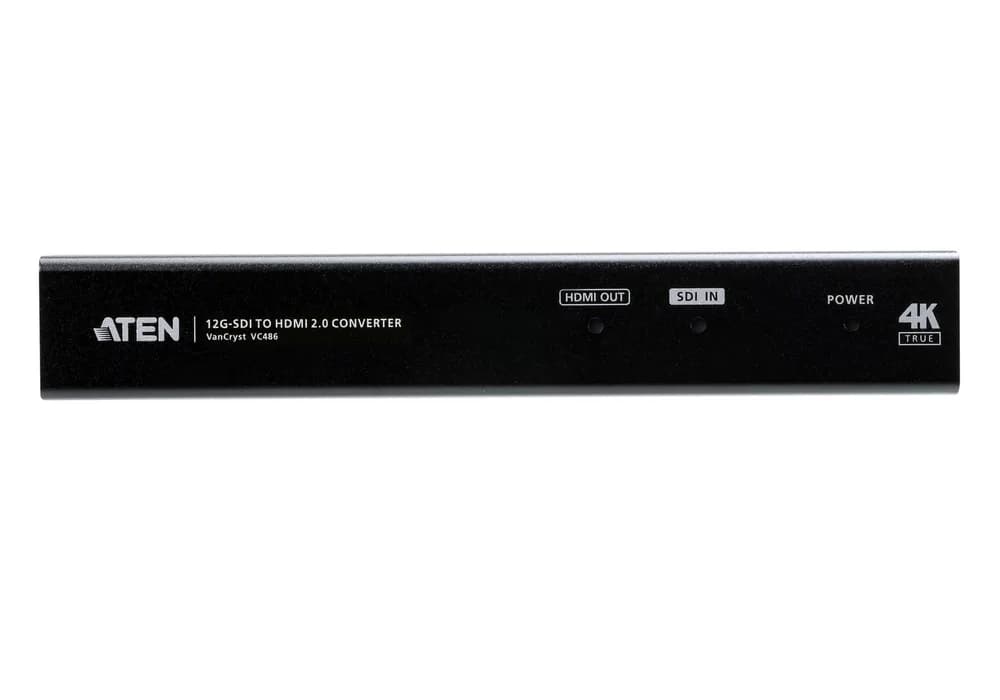 Adaptor video ATEN, cablu or adaptor video, SDI la HDMI (M), 4K DCI (4096x2160) la 60Hz, "VC486-AT-G" — miniatură