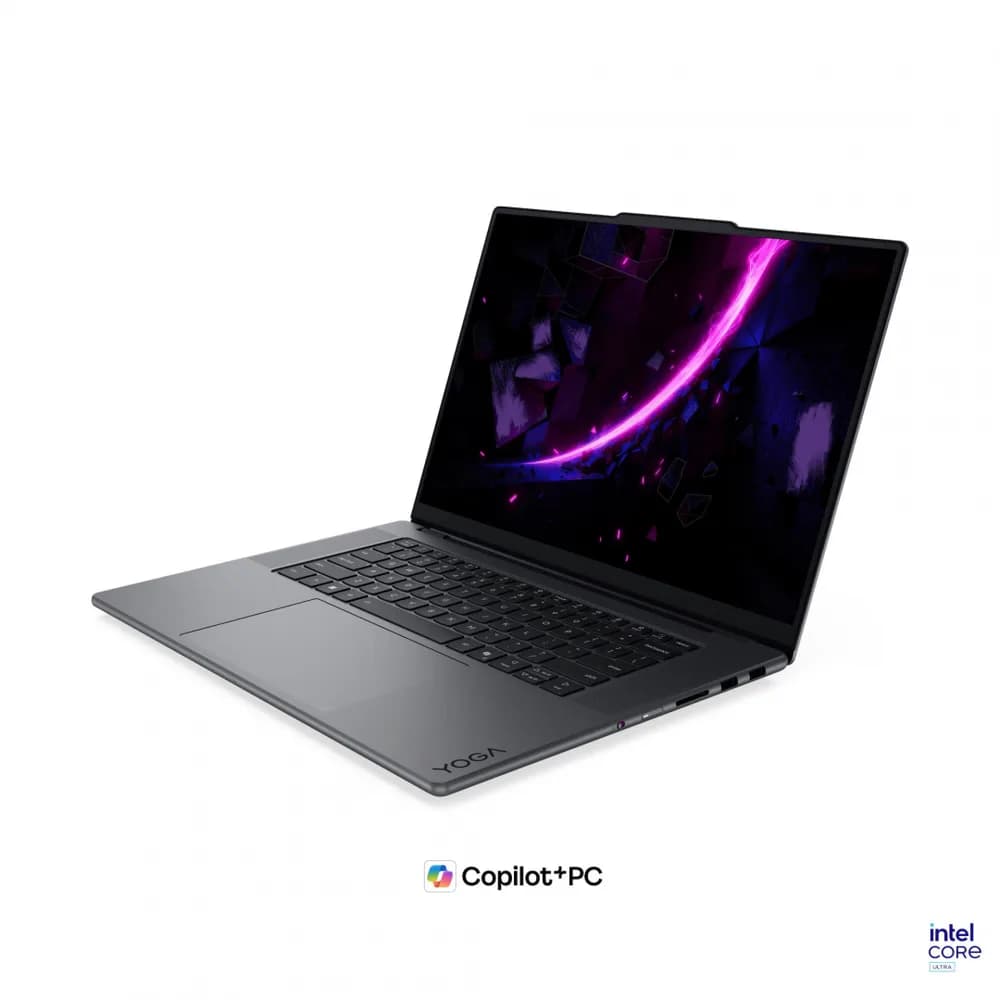 Laptop Consumer Lenovo Yoga Pro 9 16IPH11, cu procesor Intel Core Ultra 9 386H, 16'' OLED, 32 GB LPDDR5x, 1 TB, NVIDIA GeForce RTX 5060, 8GB GDDR7, Windows 11 Pro — miniatură