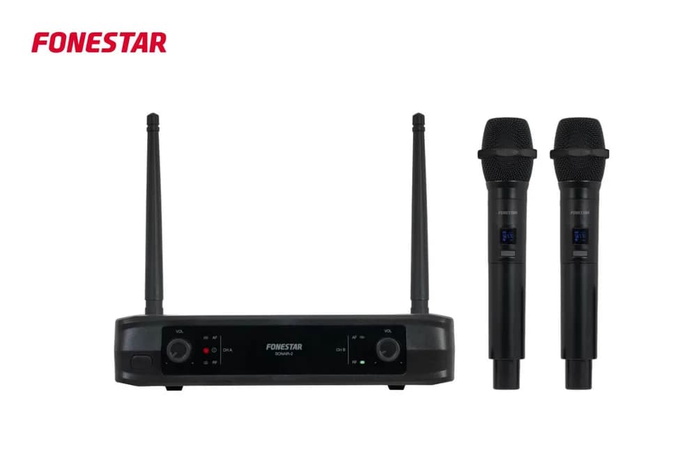 Microfon dublu de mana Wireless Fonestar SONAIR-2M