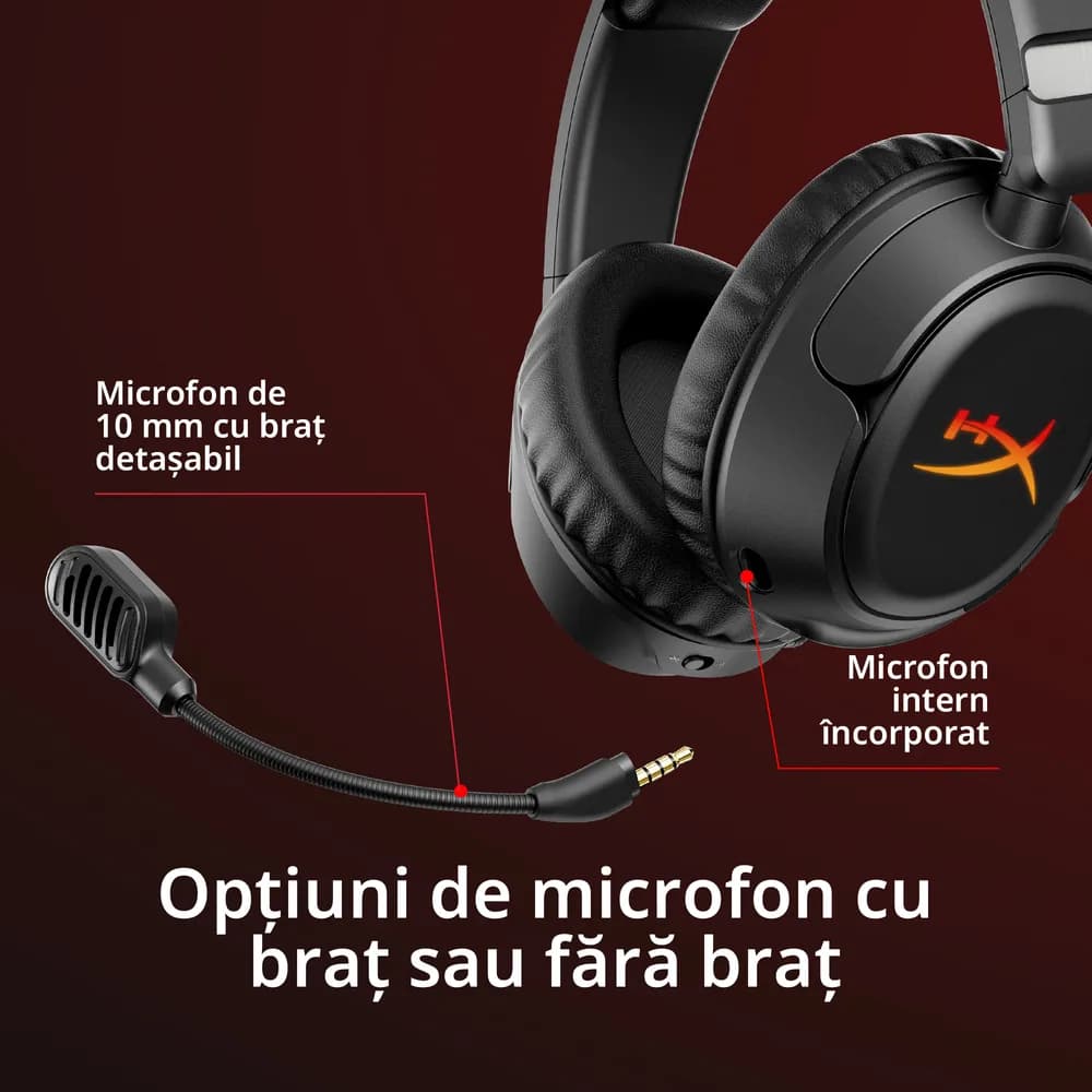 HyperX Cloud Flight 2 WL WHT GAM HS "B5VC5AA" — miniatură
