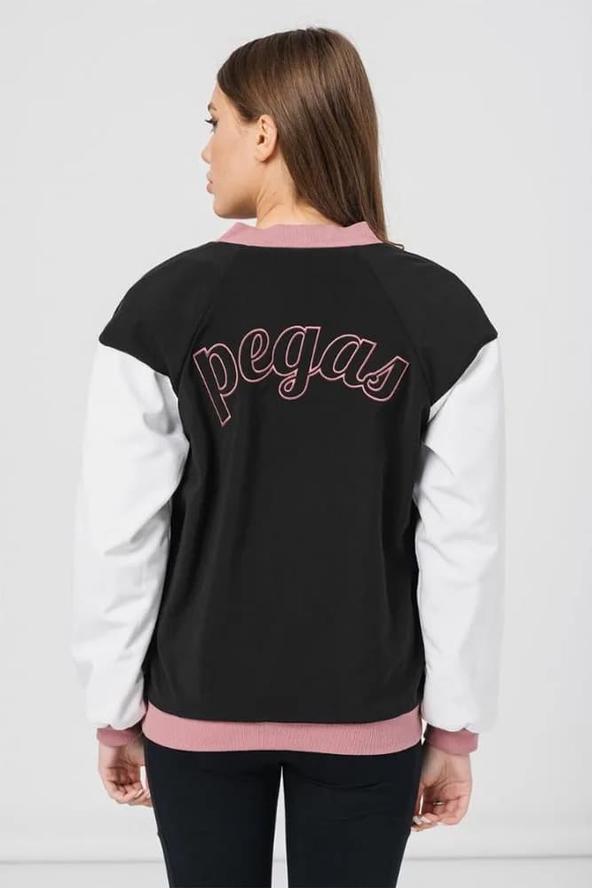 W JACHETA BOMBER PINK XL — miniatură