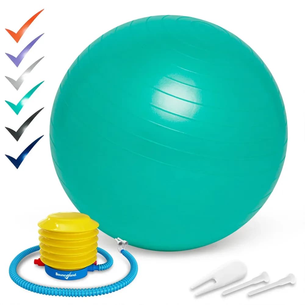 Minge de Echilibru 45 cm cu Greutate Anti-Rulare – Verde — miniatură